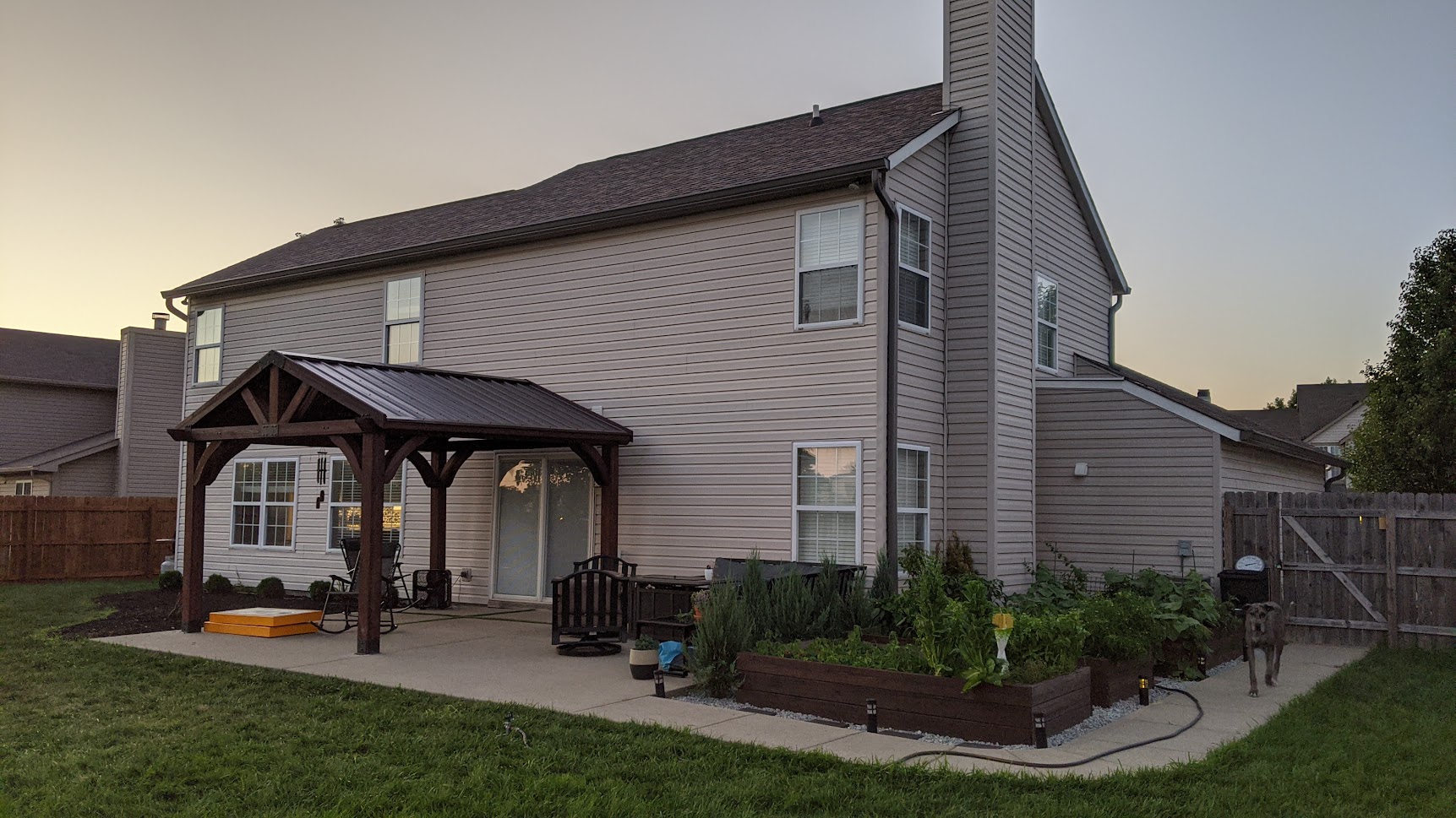 Pergola outdoor living